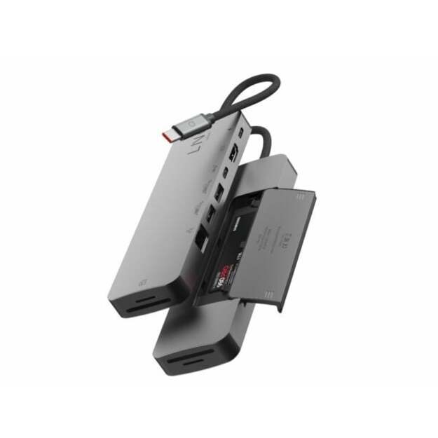 LINQ - 9in1 SSD PRO USB-C Multiport Hub 1