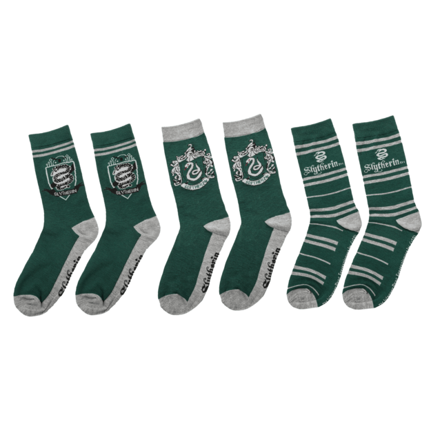 Harry Potter - Slytherin - 3 pairs of Socks 7