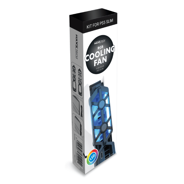 Maxx Tech PS5 Slim RGB Fan 1