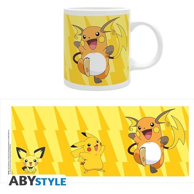 POKEMON - Mug - 320 ml - Pikachu Evolve 1