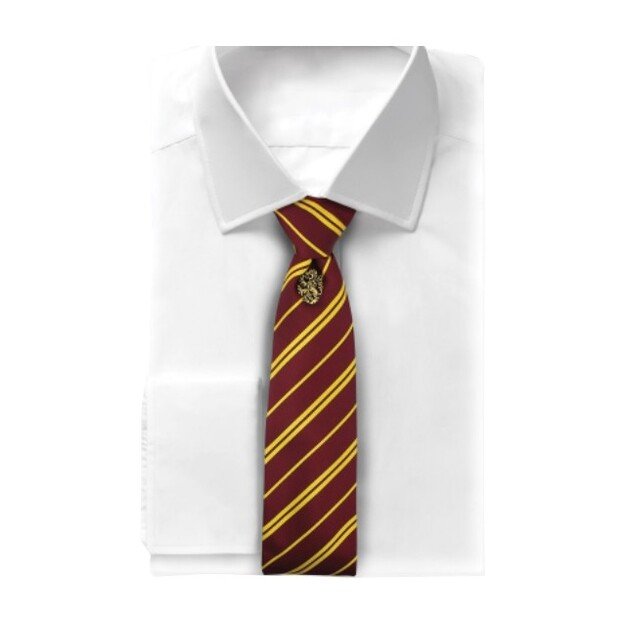Harry Potter - Gryffindor - Deluxe Tie with metal pin 2
