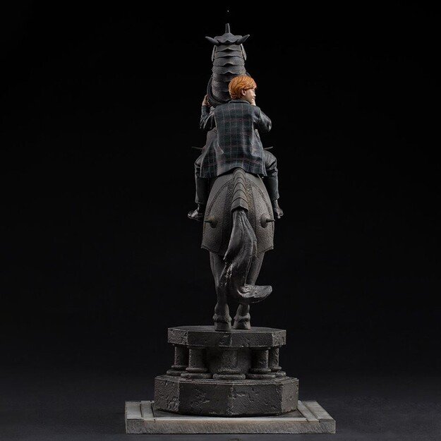 Harry Potter - Ron Weasley at the Wizard Chess Statue Delux Art Scale 1/10 7