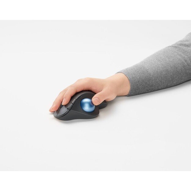 Logitech - ERGO M575 - Graphite - 2.4GHZ/BT 2