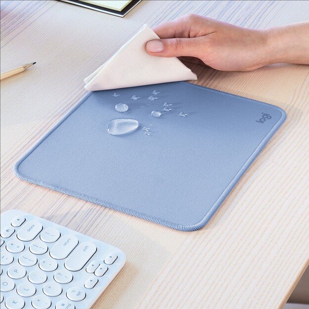Logitech - Studio Series Mouse Pad - Blue/Grey 3