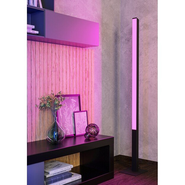 EGLO - Simolaris-Z floor lamp black H161.5 - RGB + TW - Zigbee, Bluetooth 3