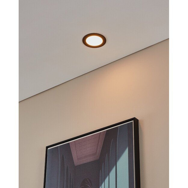 EGLO - Fueva-Z recessed black Ø12 - TW - Zigbee, Bluetooth 3