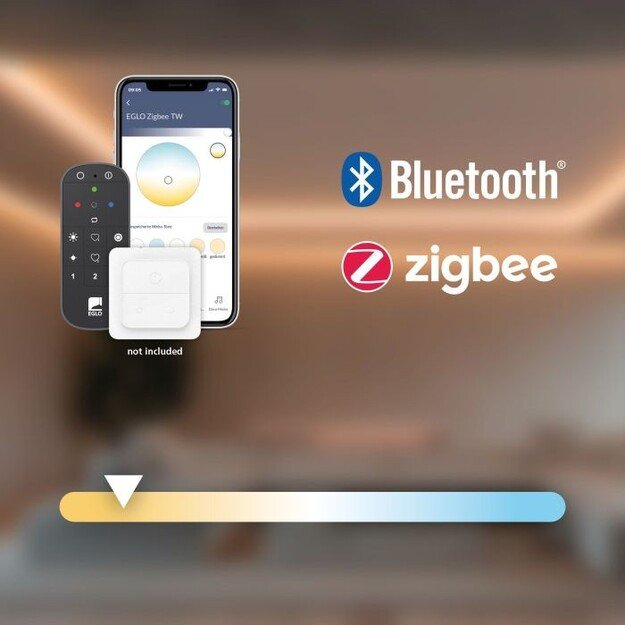 EGLO - E14 P45 spiral, amber - TW - Zigbee, Bluetooth 2