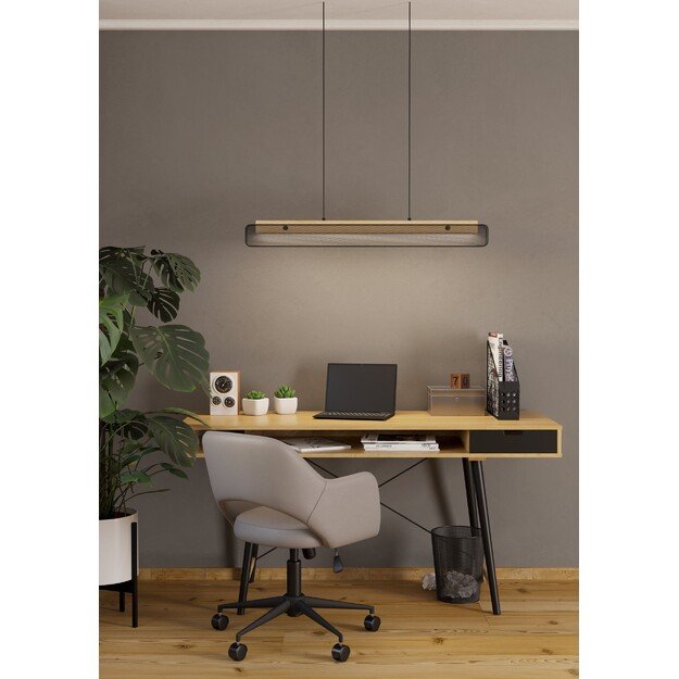 EGLO - Kokomo-Z Long Table Pendant Black L99 - RGB + TW - Zigbee, Bluetooth 2