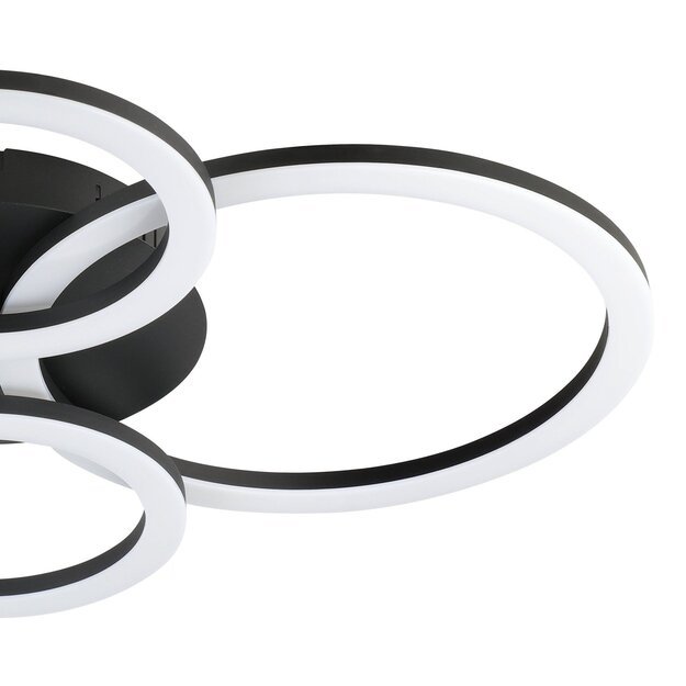 EGLO - Paranday-Z ceiling lamp w/circles black 61.5x45 - TW - Zigbee, Bluetooth 2