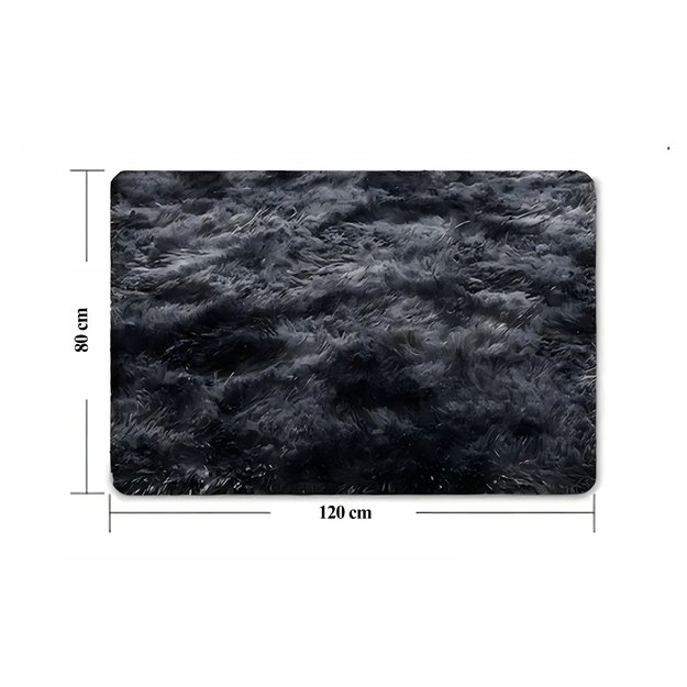 Dywan Plusz Mięciutki Shaggy Gęsty Włochacz Puchaty do Salonu 120x80cm 3
