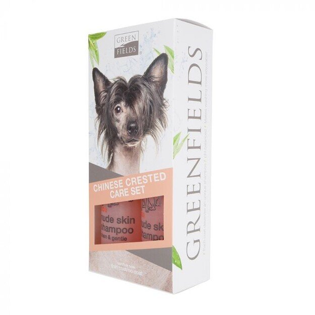 Greenfields - Chinese Crested Care Set 2x250ml - (WA4678) 1