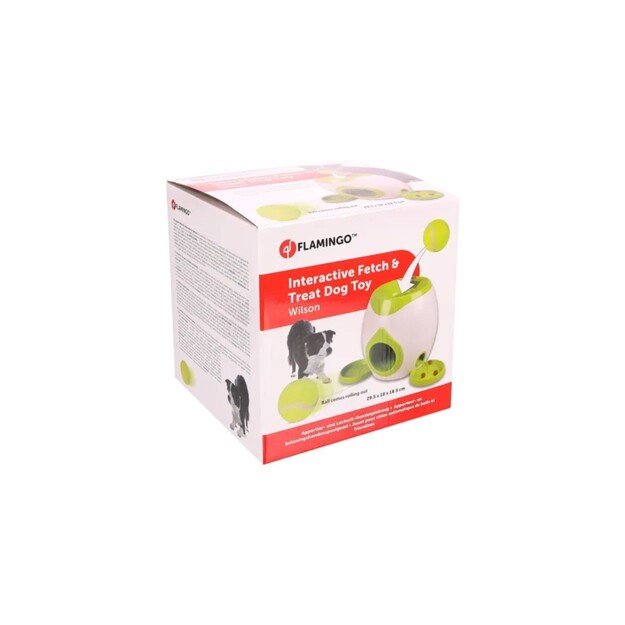 Flamingo - Interactive fetch and treat toy for dogs - (540058506576) 2