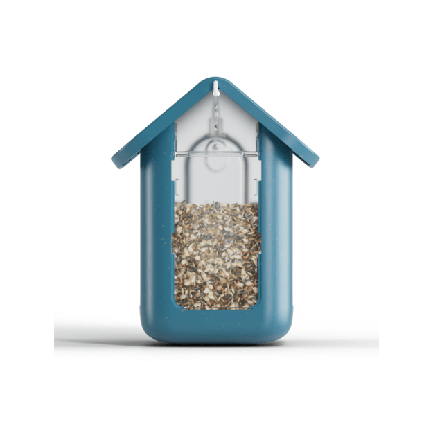 BirdBuddy - Smart Bird Feeder Blue with Solar Panel - (BBG1003BAB) 1