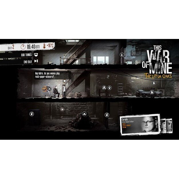 This War of Mine: The Little Ones

  - PlayStation 4 1