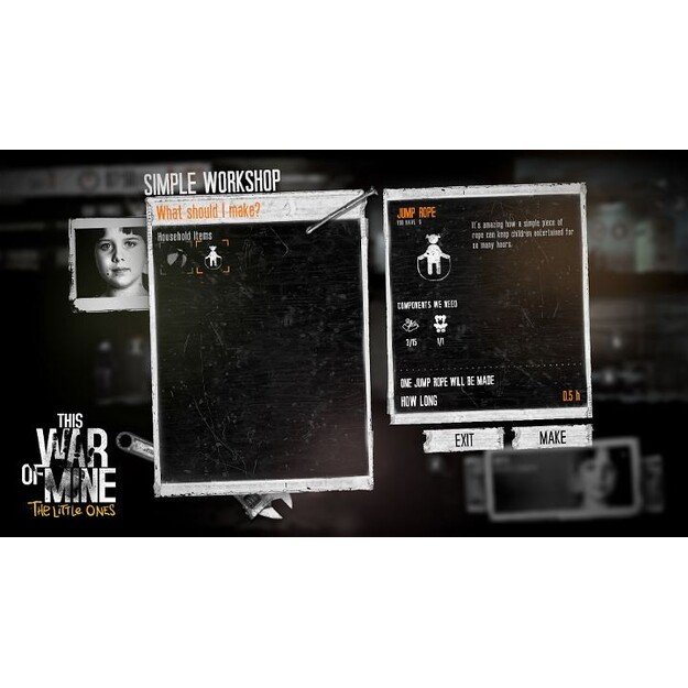 This War of Mine: The Little Ones

  - PlayStation 4 4