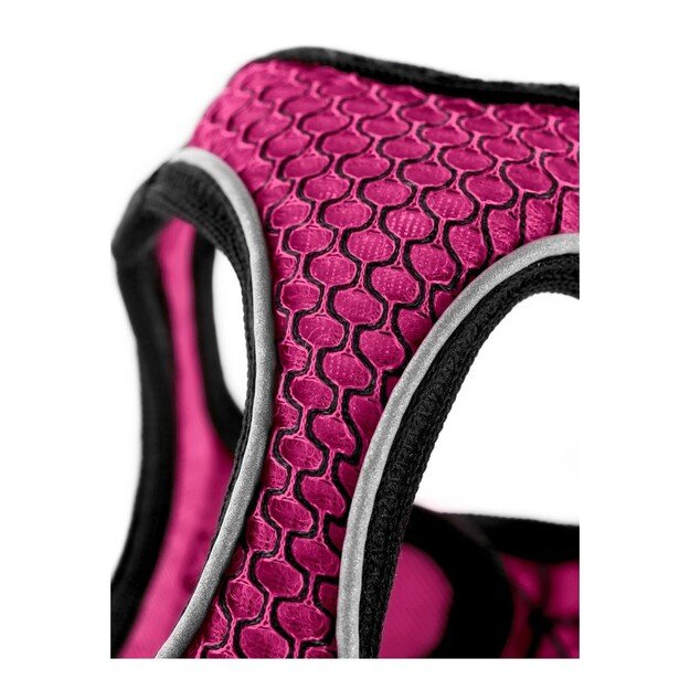 Hunter - Dog harness Hilo Comfort. M-L, pink - (401673969810) 2