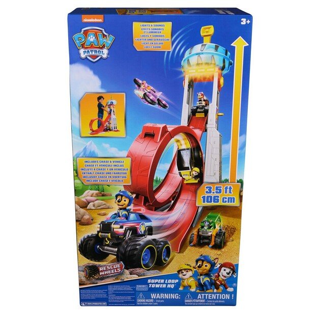 Paw Patrol - Rescue Wheels Super Loop HQ Tower 106cm (6069672) 6