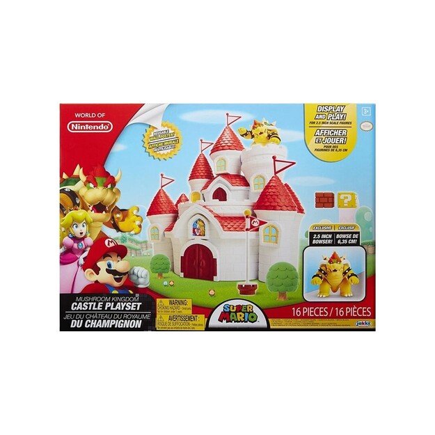 Super Mario - Mushroom Kingdom Castle Playset (58541-4L) 1