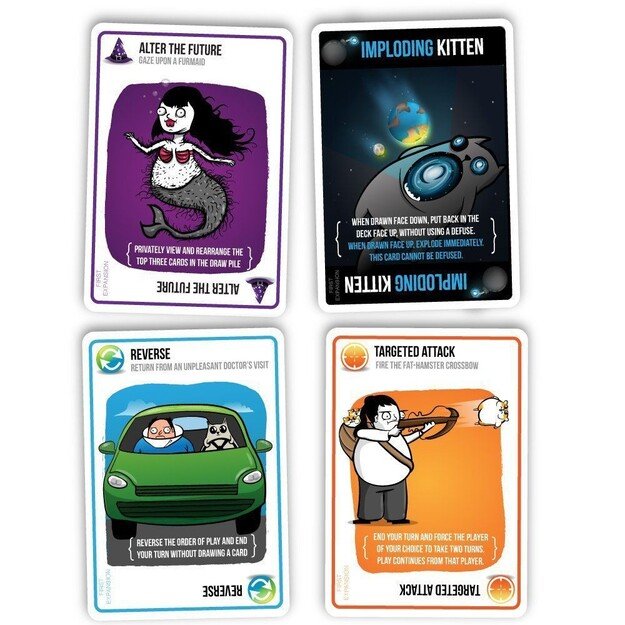 Imploding Kittens - Expansion to Exploding Kittens 2