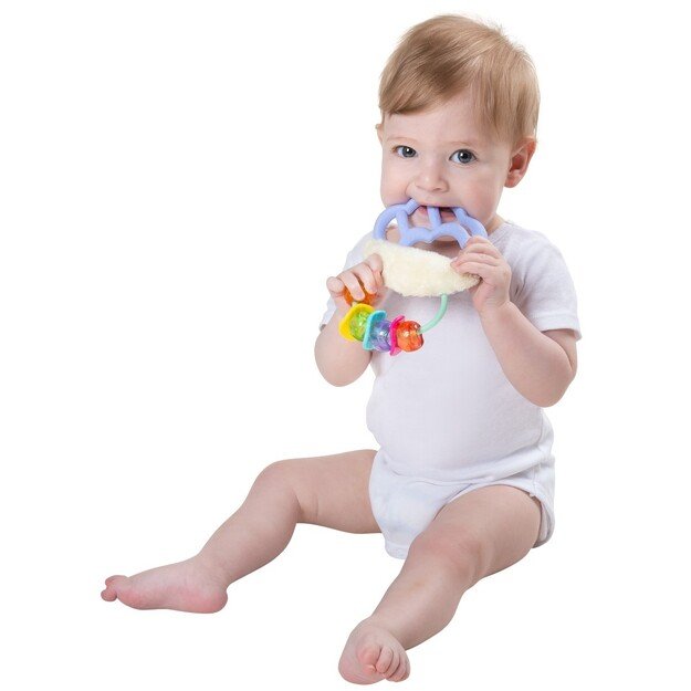 PLAYGRO - Dreamy Gums Silicone Rattle (14088662) 1