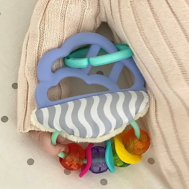 PLAYGRO - Dreamy Gums Silicone Rattle (14088662) 3