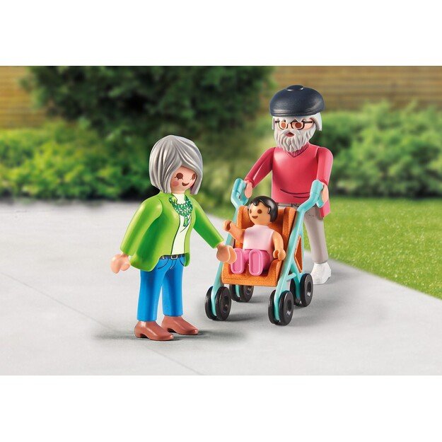 Playmobil - Grandparents with Baby (71613) 2