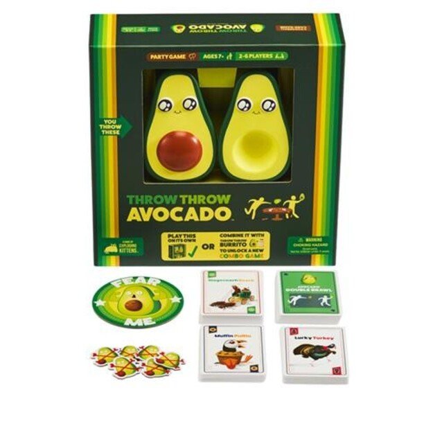 Throw Throw Avocado  - A Dodgeball Card Game (EKTTACORE1) 2