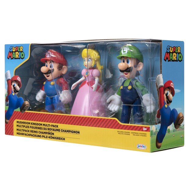 Nintendo - 3-Pack 10cm Mushroom Kingdom Diorama Set (64511-4L) 1