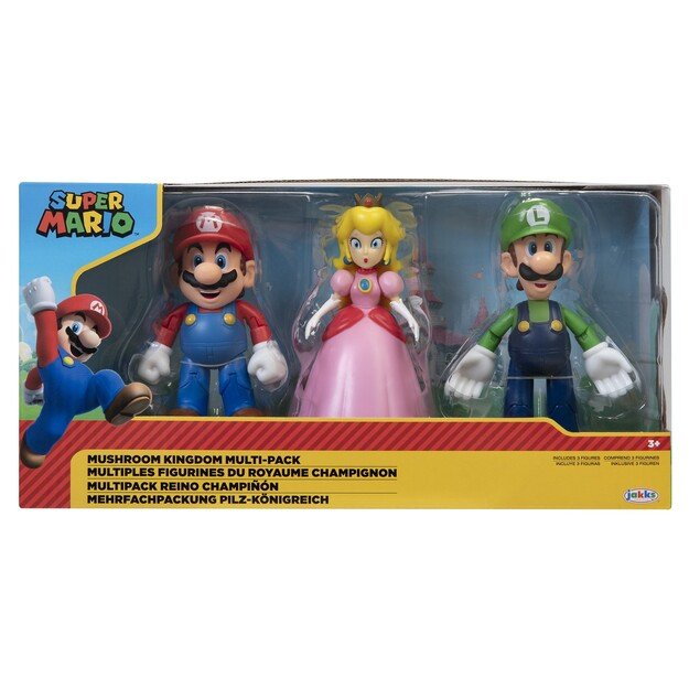 Nintendo - 3-Pack 10cm Mushroom Kingdom Diorama Set (64511-4L) 2