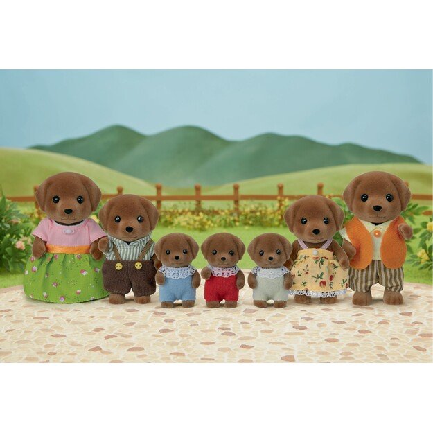 Sylvanian Families - Chocolate Labrador Family (5730) 1