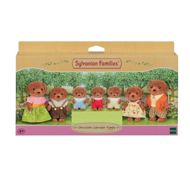 Sylvanian Families - Chocolate Labrador Family (5730) 2