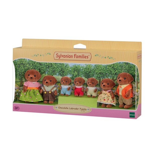 Sylvanian Families - Chocolate Labrador Family (5730) 3