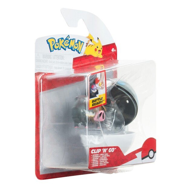 Pokemon - Clip N Go Lechonk With Heavy Ball (PKW3633) 1