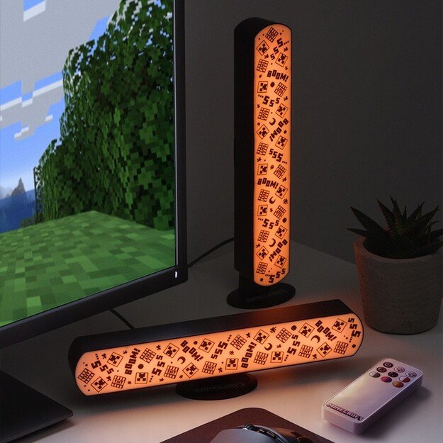 Minecraft Light Bar Set of 2 with Remote 9