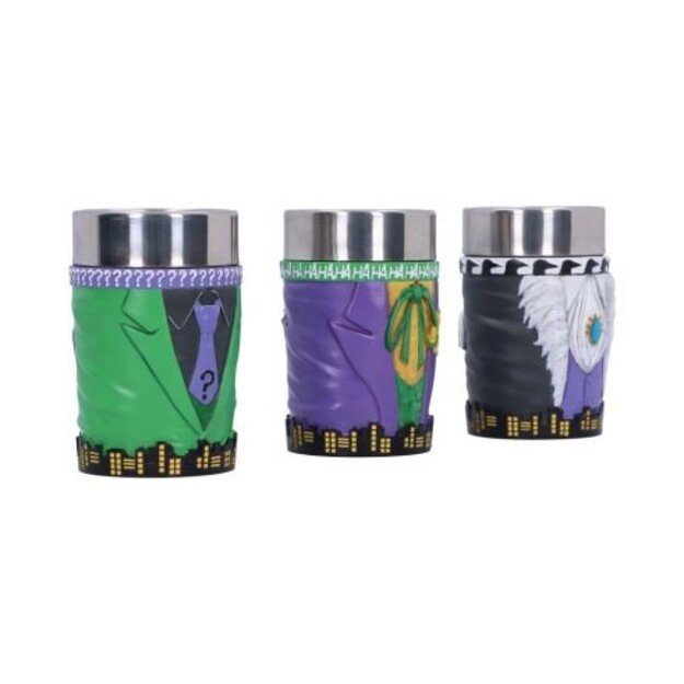 DC Batman Super-Villain Collectible Mini Cup Set 3