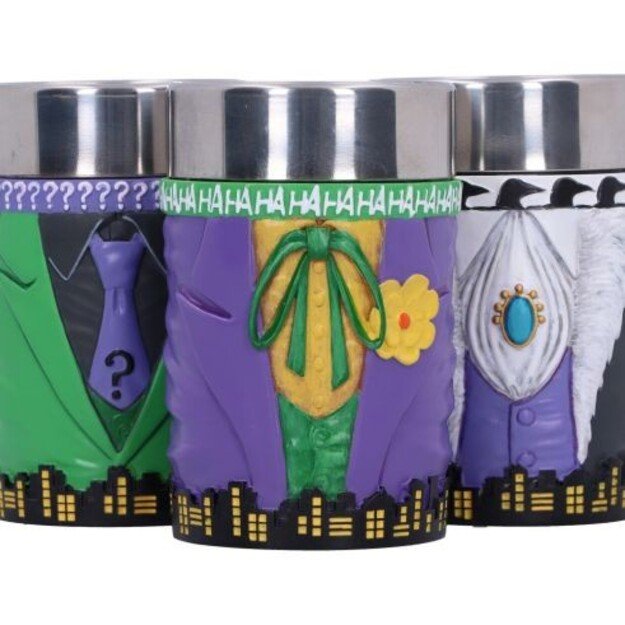 DC Batman Super-Villain Collectible Mini Cup Set 4