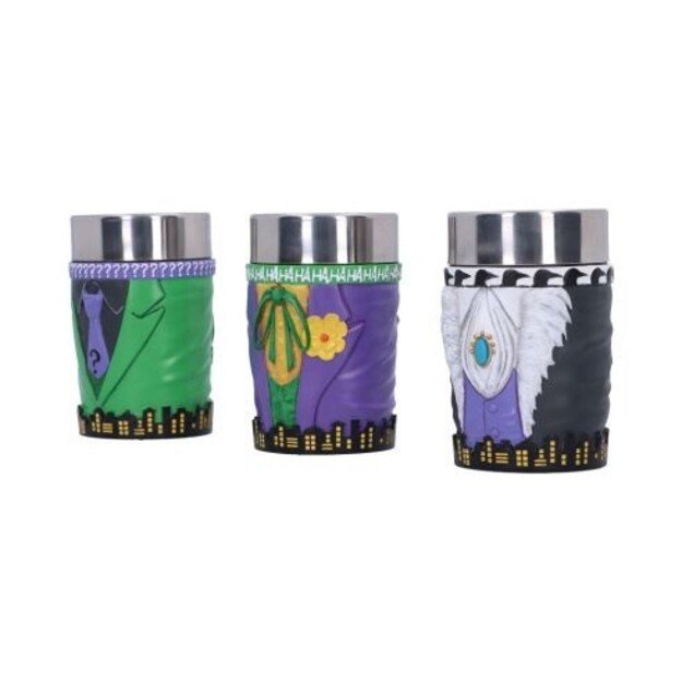 DC Batman Super-Villain Collectible Mini Cup Set 5