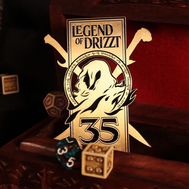 Dungeons & Dragons Limited Edition Legend of Drizzt 35th Anniversary Ingot 2