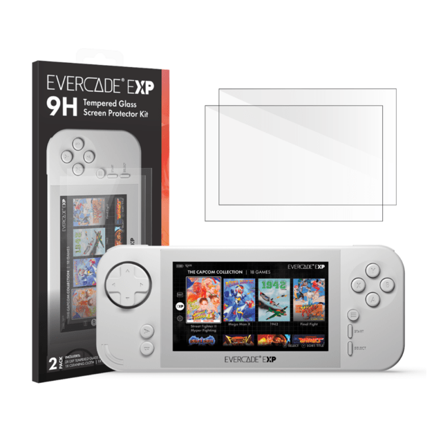 Evercade EXP Tempered Glass Screen Protector 1