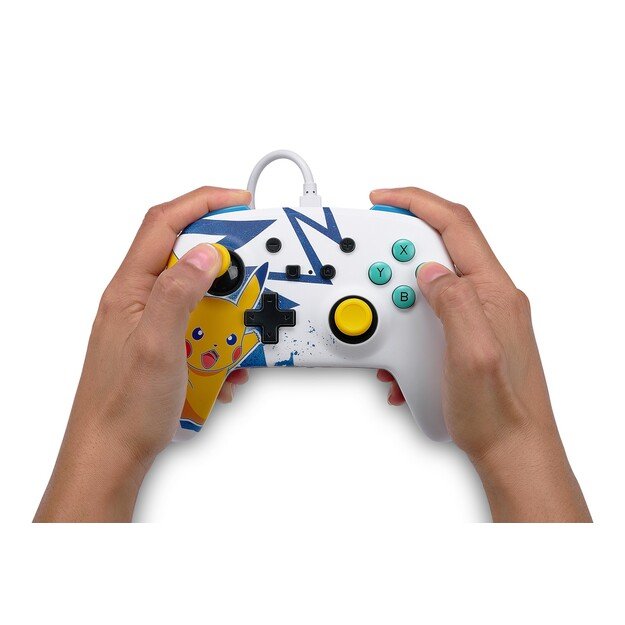 PowerA NSW ENH Wired Controller - Pikachu High Voltage /Nintendo Switch 7