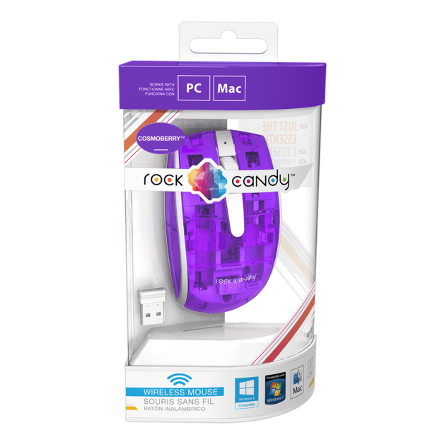 Rock Candy Wireless Mouse - Cosmoberry 3