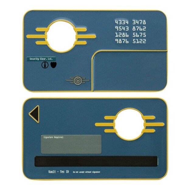 Fallout Vault Security Keycard Replica 4