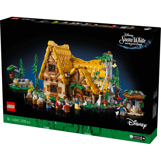 LEGO Disney - Snow White and the Seven Dwarfs Cottage (43242.) 3