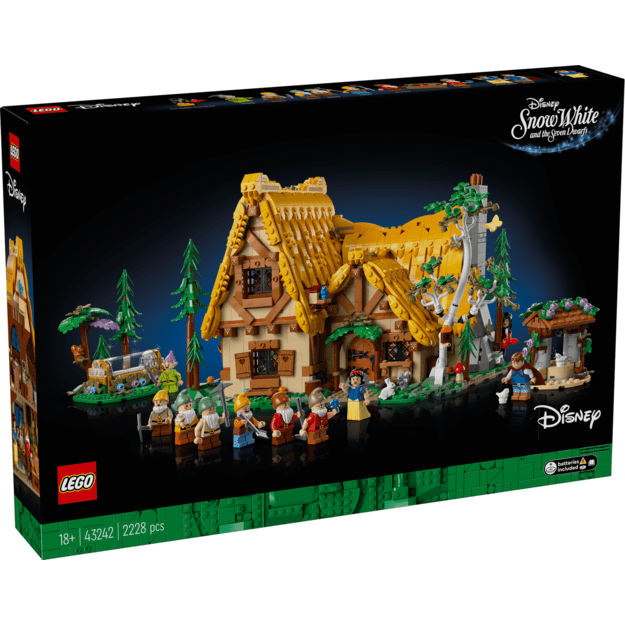LEGO Disney - Snow White and the Seven Dwarfs Cottage (43242.) 5