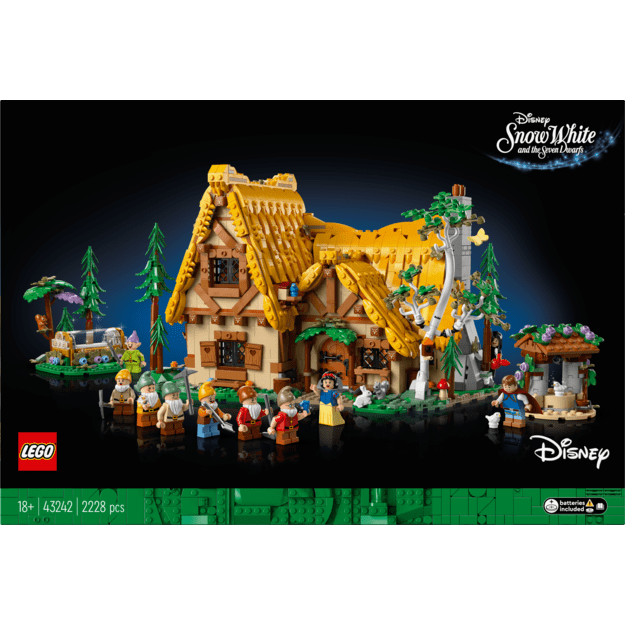 LEGO Disney - Snow White and the Seven Dwarfs Cottage (43242.) 6