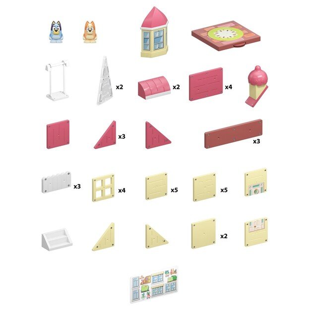 Tile Town - Bluey Heeler House (90304) 8