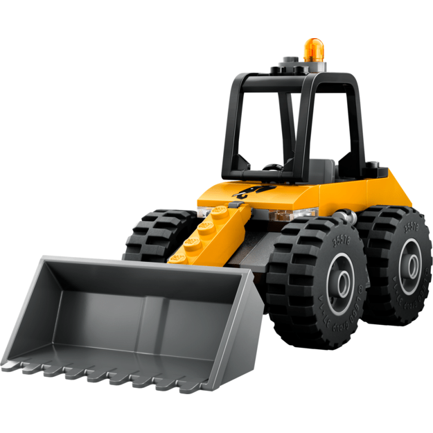 LEGO - LEGO City - Yellow Construction Wheel Loader (60450) 2