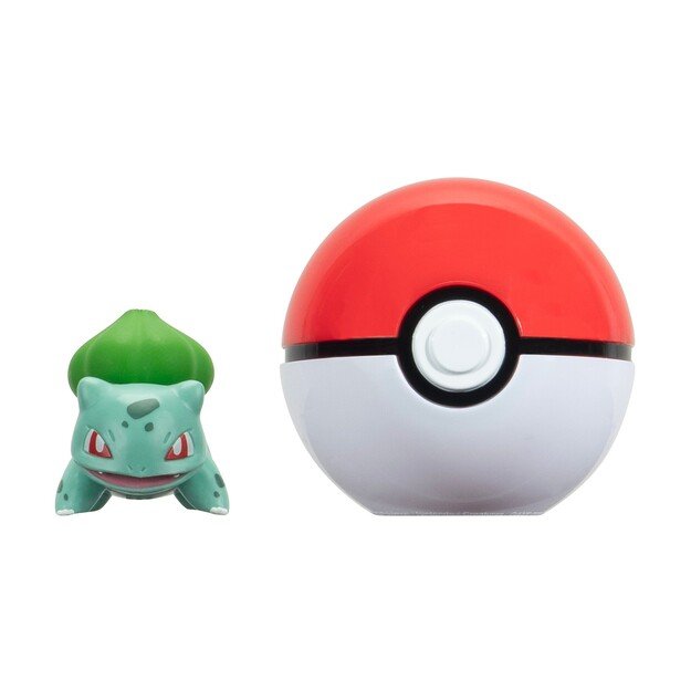 Pokemon - Clip N Go Bulbasaur With Poke Ball (PKW3634) 2