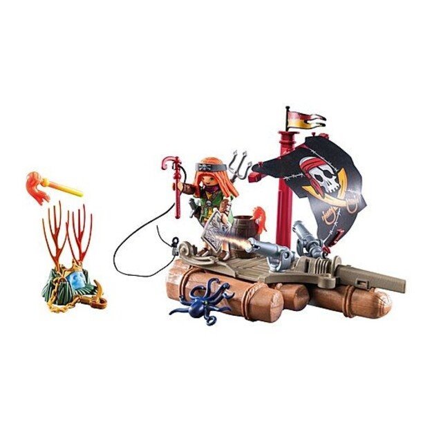 Playmobil - Pirate Raft with Treasure (71794) 4