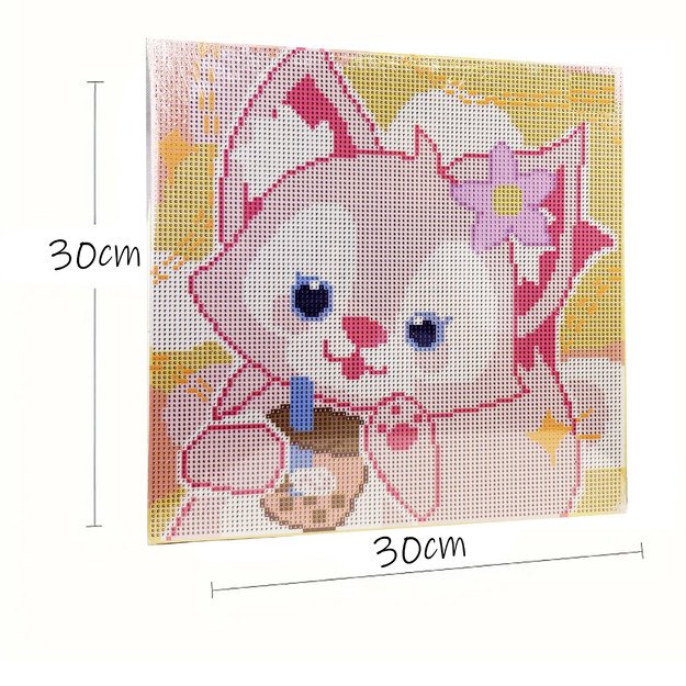 HAFT DIAMENTOWY 30x30 DIAMOND PAINTING MOZAIKA DIAMENTOWA OBRAZ ANIME  3
